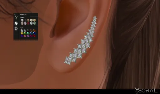 .: Earrings Delphine:.