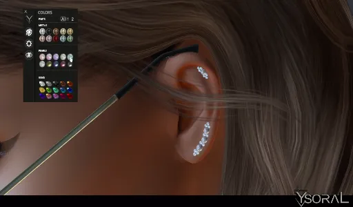 .: Earrings Eliona:.