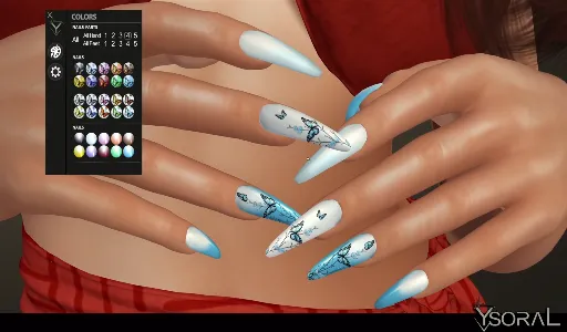 .: Applier OPUS Nails Butterfly :.