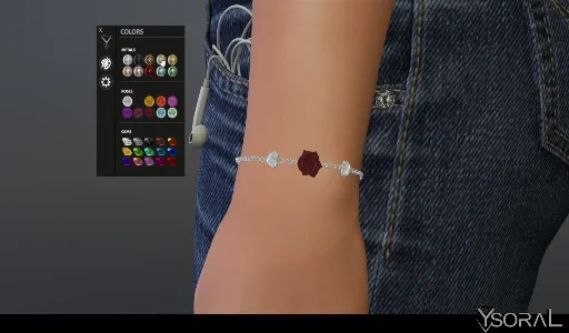 .: Bracelet Ruby:.