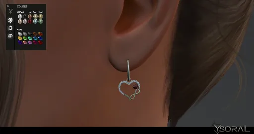 .: Earrings Infinity Love :. 