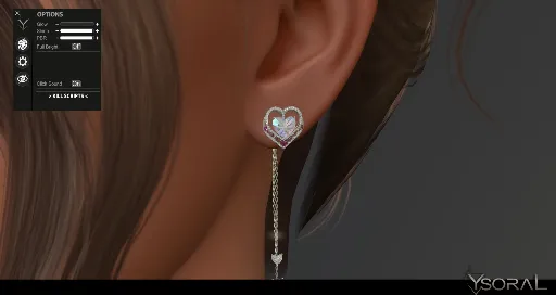 .: Earrings Scarlett :. 